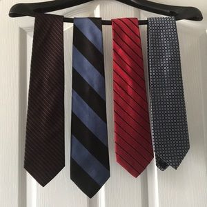 Necktie by Express Design Studio Set of 4